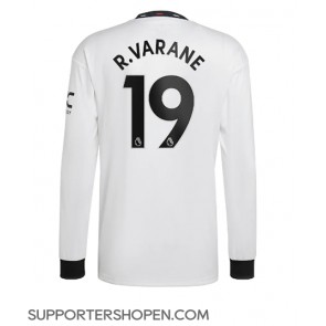 Manchester United Raphael Varane #19 Borta Matchtröja 2022-23 Långärmad